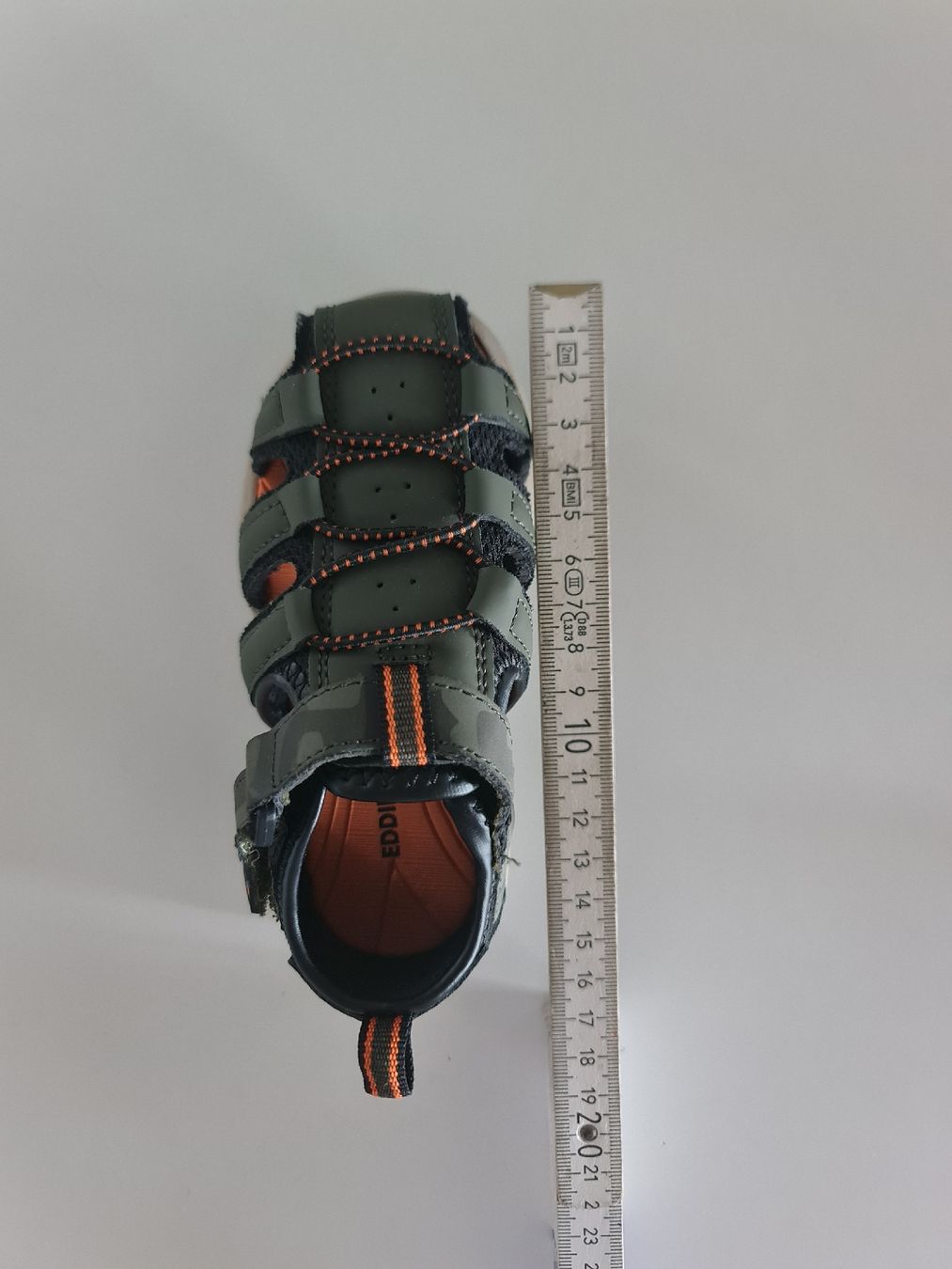 Bauer Chaussures garçon: Eddie Bauer Sandalen, Grün/Orange, Grösse 25/26 oder US 7, N – Neuf avec emballage d'origine à Noflen BE par vco_hnn7 7