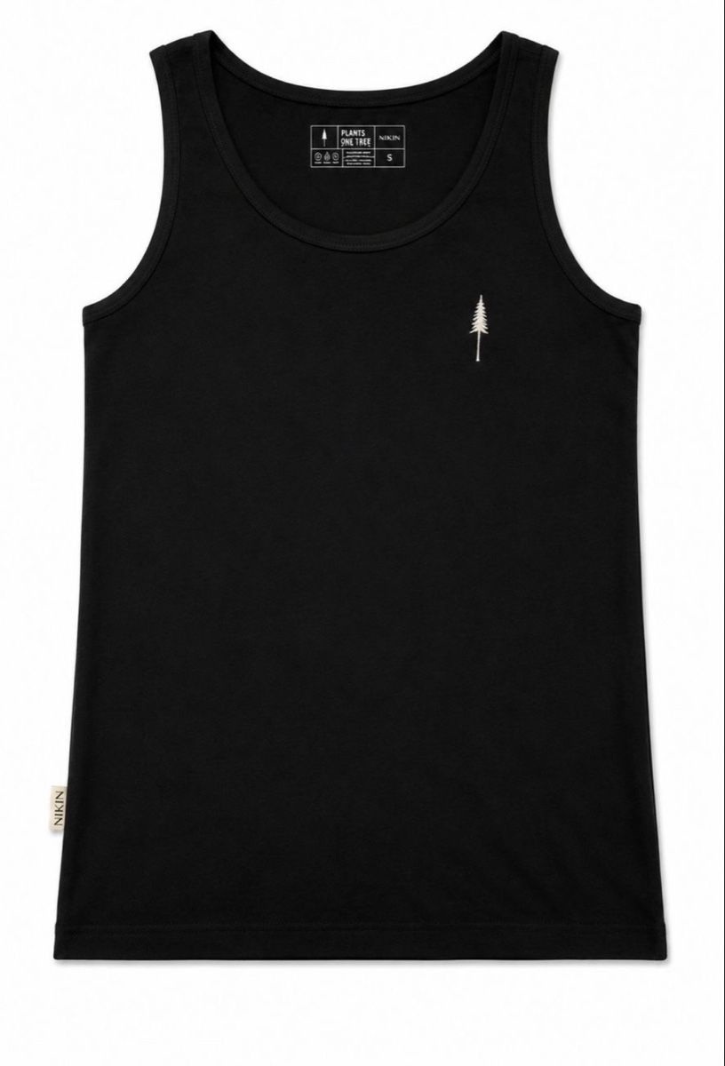 Nikin Top: Nikin Black Tank Top Size S - Eco-Friendly – Usato da Altstätten SG venduto da Melval22