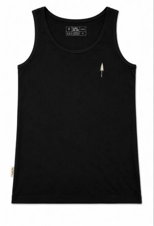Nikin Black Tank Top Size S - Eco-Friendly 