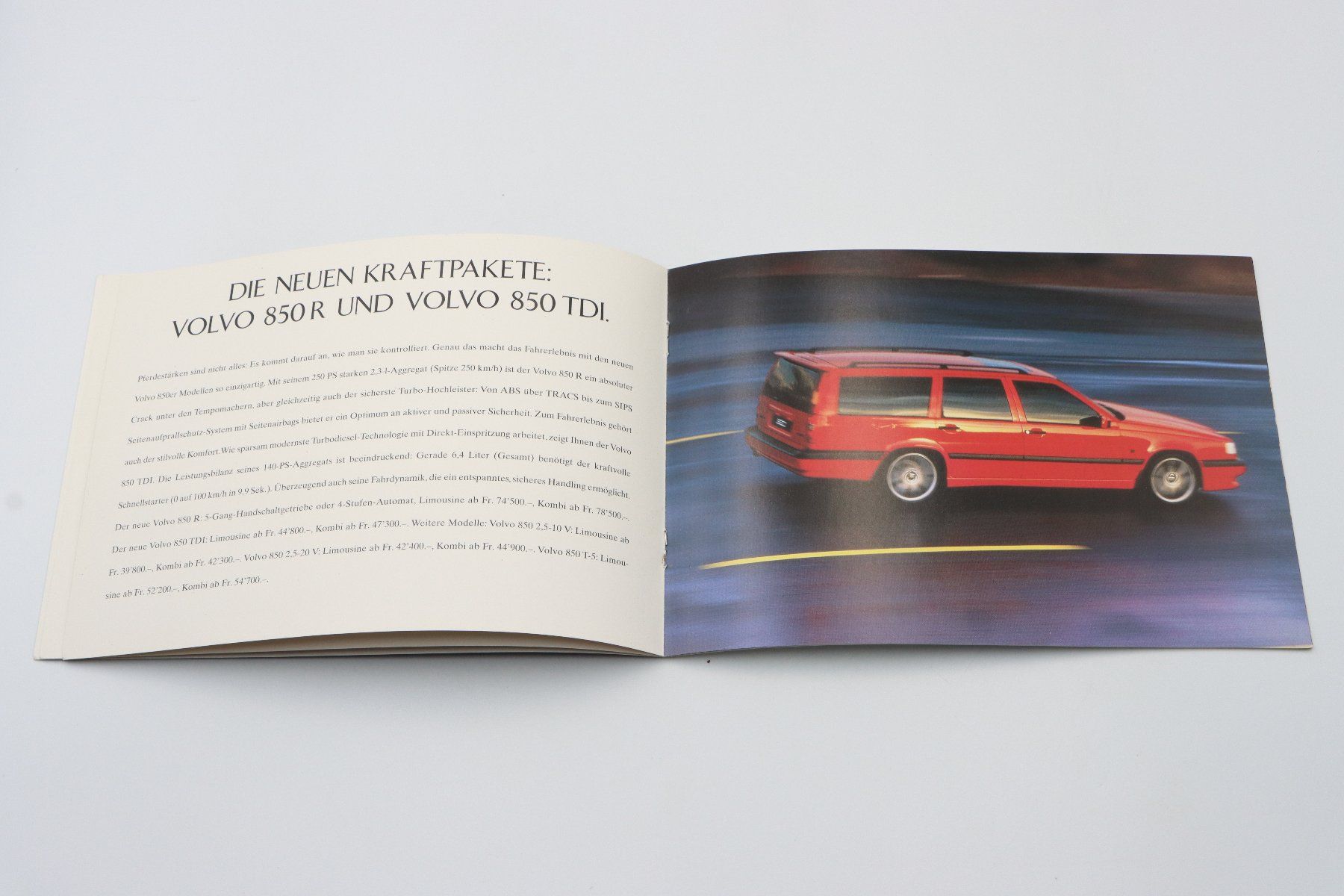 Volvo Documenti: Volvo S40 Premiere 1996 Prospekt – Usato da Bühl b.Aarberg venduto da Collectorpassions 5