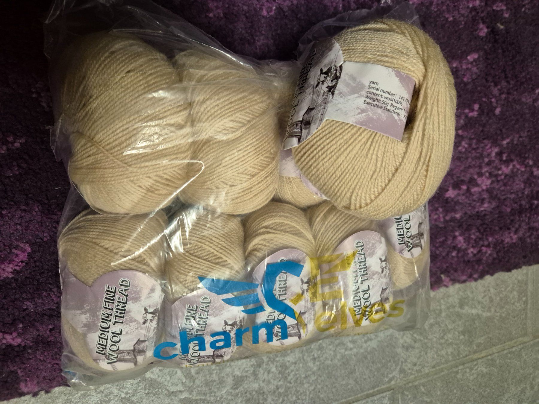 Lana: Merino Wolle 10 Knäuel – Nuovo (secondo la descrizione) da Läufelfingen venduto da Netti04 4