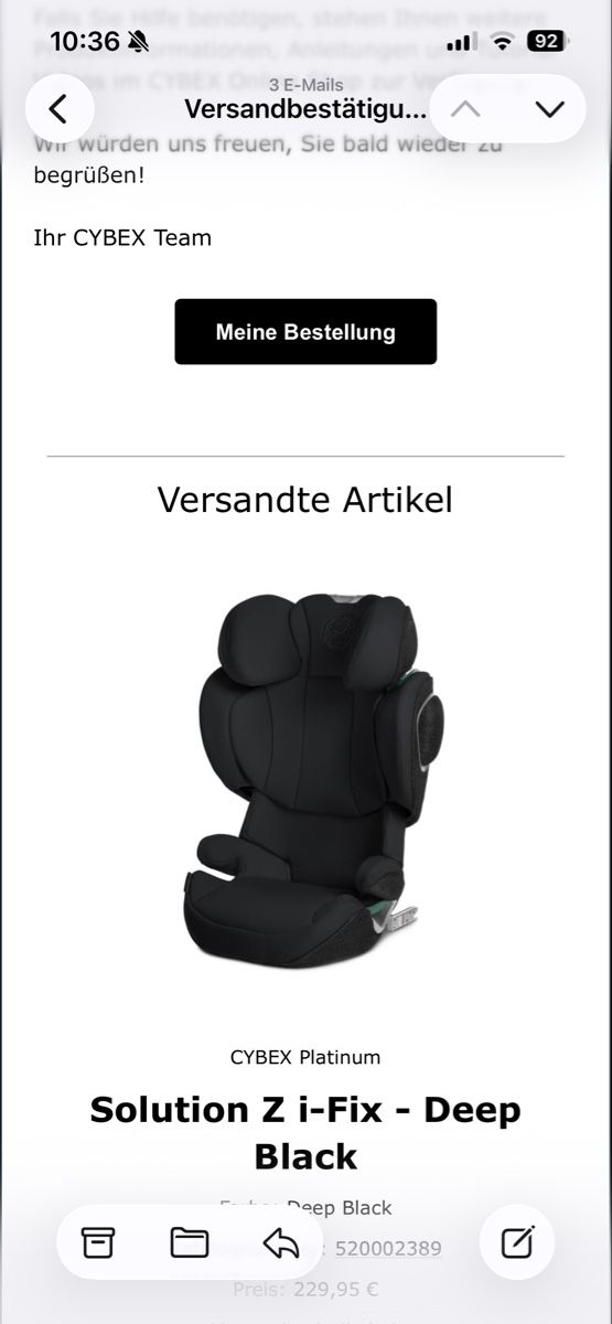 Cybex Seggiolini per auto: Kinder Autositz Cybex Isofix – Usato da Balsthal venduto da CoriGu