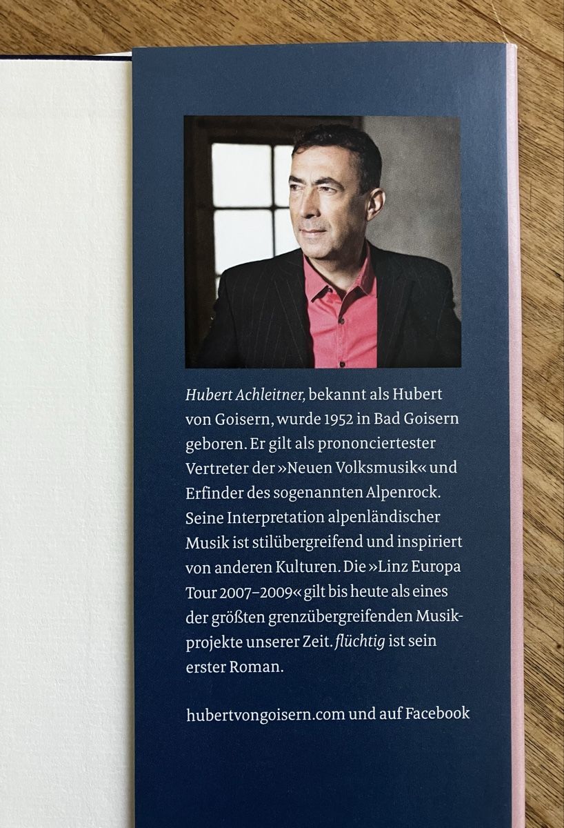 Libri: Hubert von Goisern: flüchtig – Usato da Buchs AG venduto da Allerleis 1