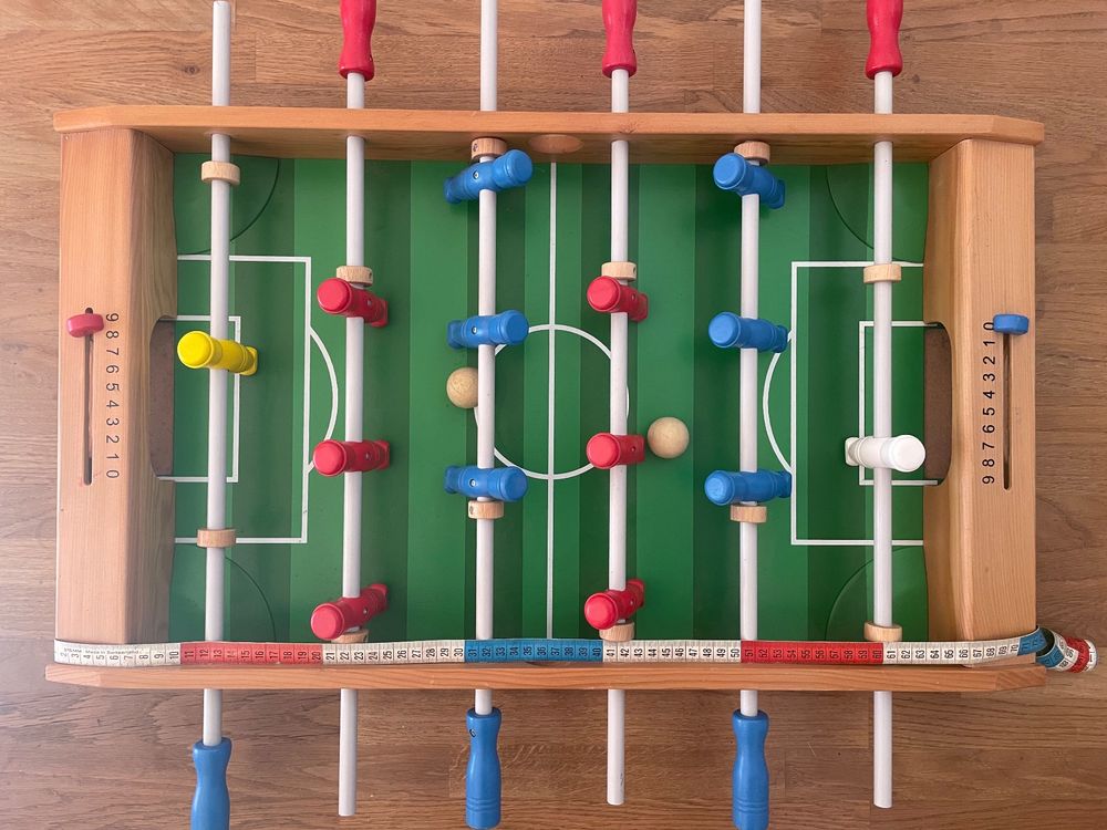 10 Stück Tischfußball Bälle Aus Kork - 35mm Gelb Für Kicker Tische