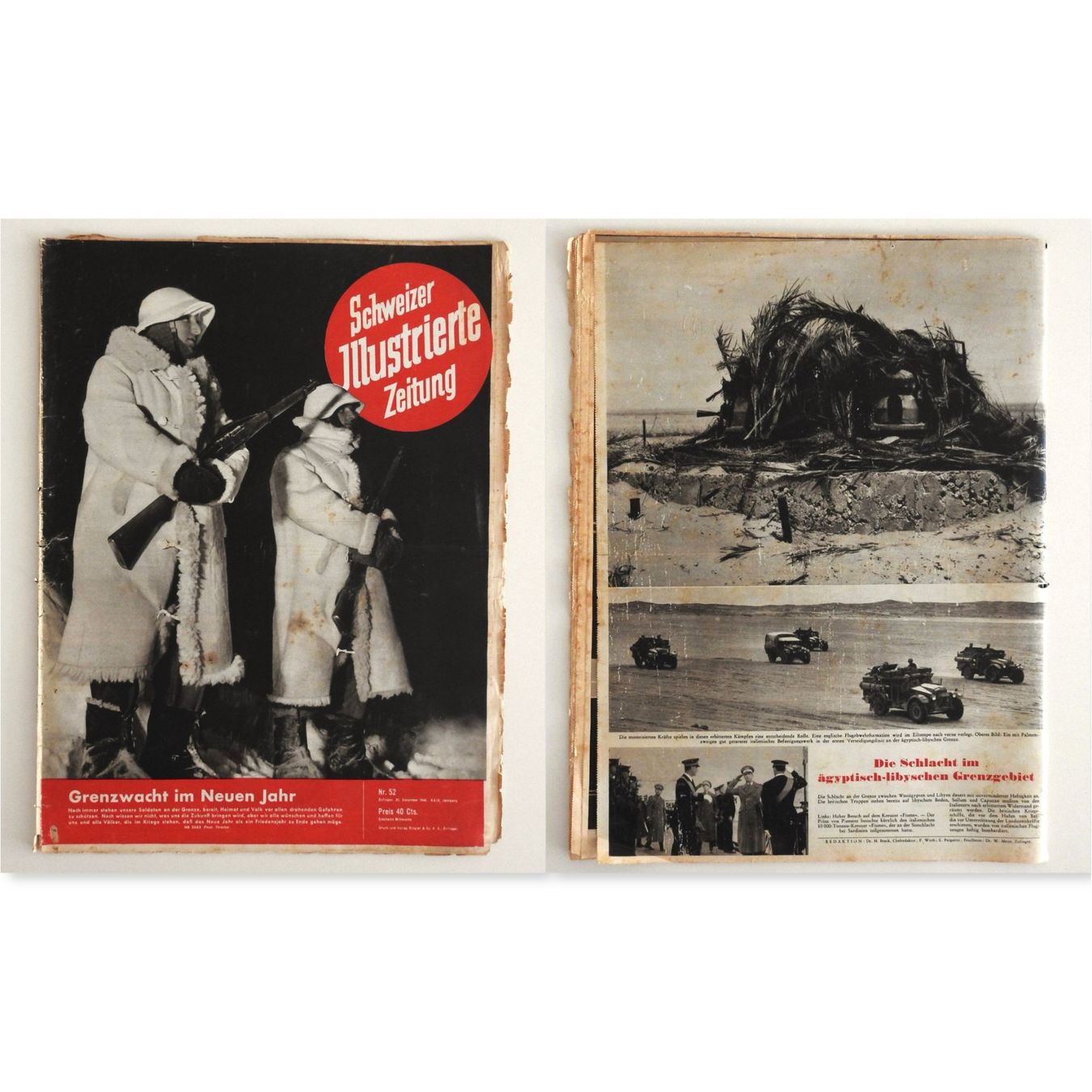 Riviste & Magazine: Schweizer Illustrierte Zeitungen, 1940, 13 Stück – Usato da Büttenhardt venduto da LexyMara 6
