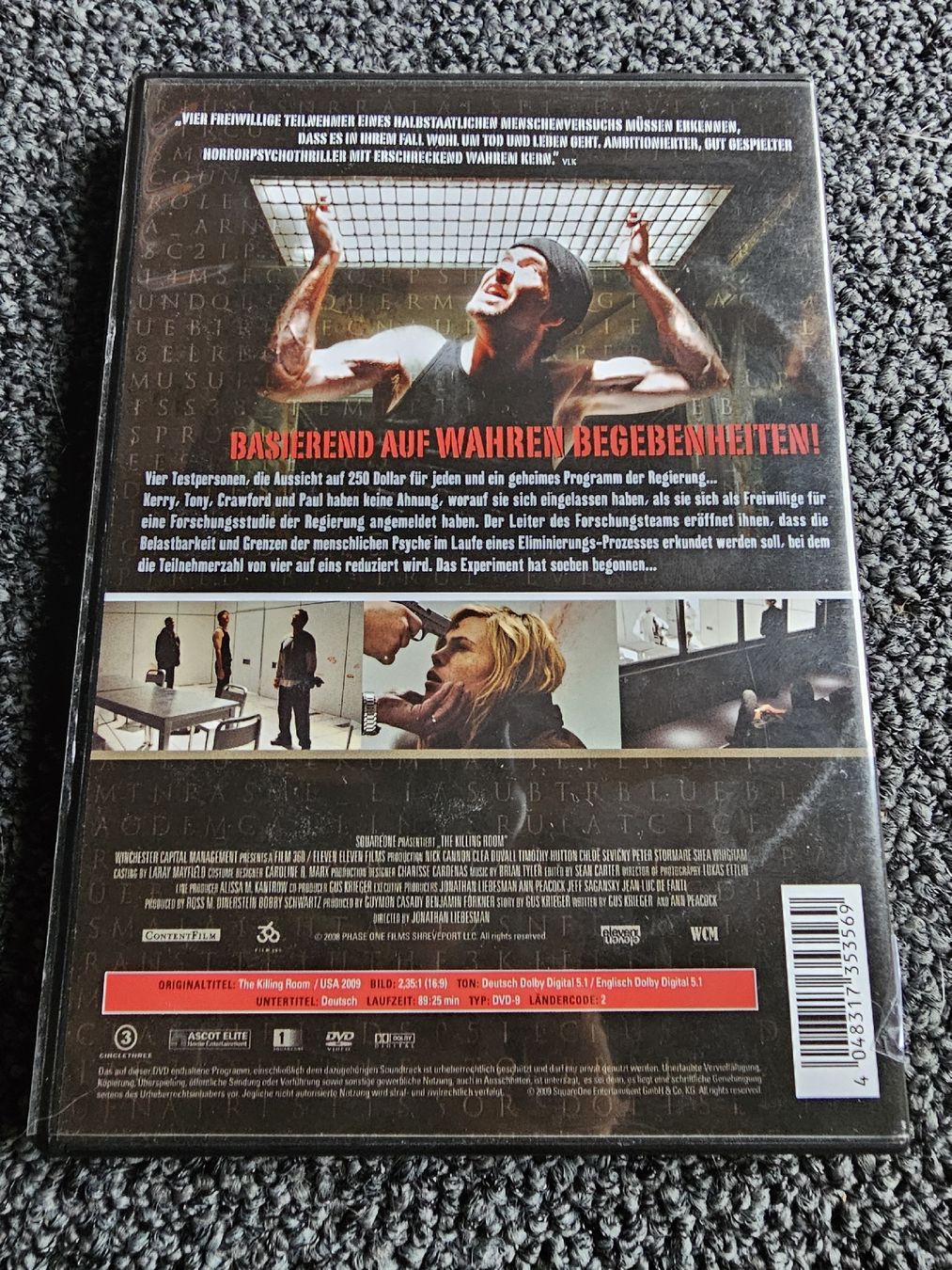 Tutti i DVDs: Horror DVD: Experiment Killing Room(16129) – Usato da Ruswil venduto da jan_bxl5 1