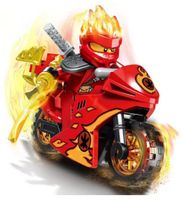 1 Figur + Motorrad - Bausteine - Ninjago