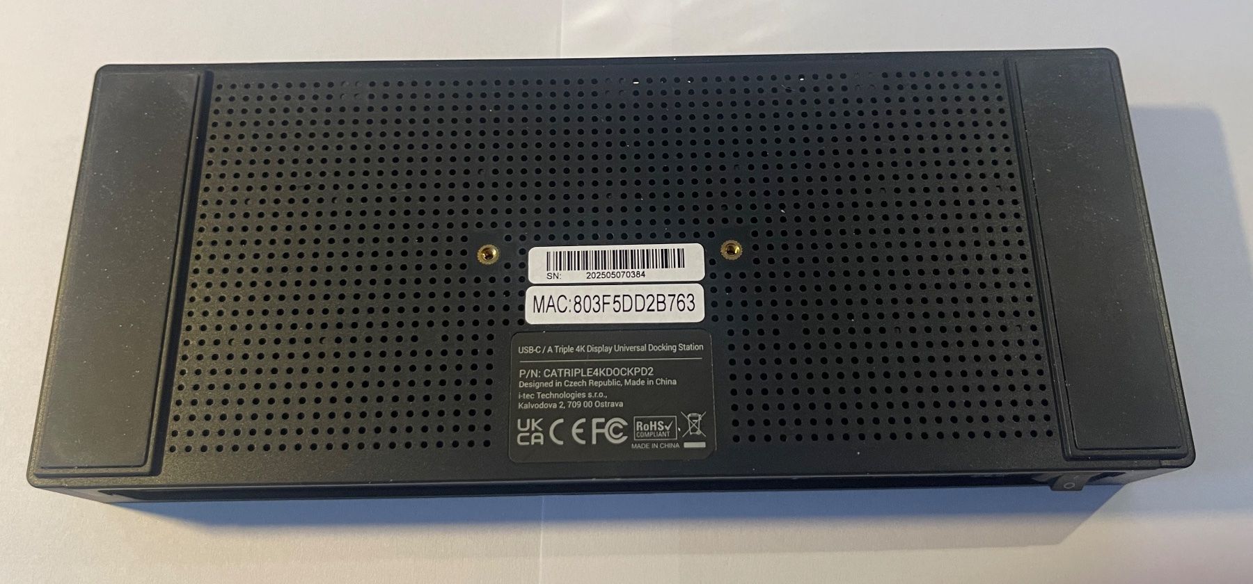 I-tec Docking station: i-Tec USB 3.0 USB-C Thunderbolt 3x 4K Docking Station Gen 2 – Neuf (Voir description) à Büron par Bellcolor 6