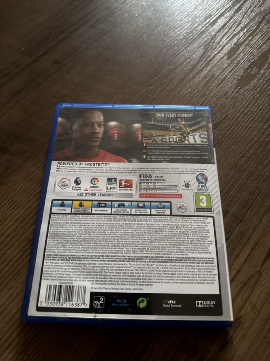 Giochi: PS4 FIFA 17 Video Game Used – Usato da Grindelwald venduto da jav_8vmd 2