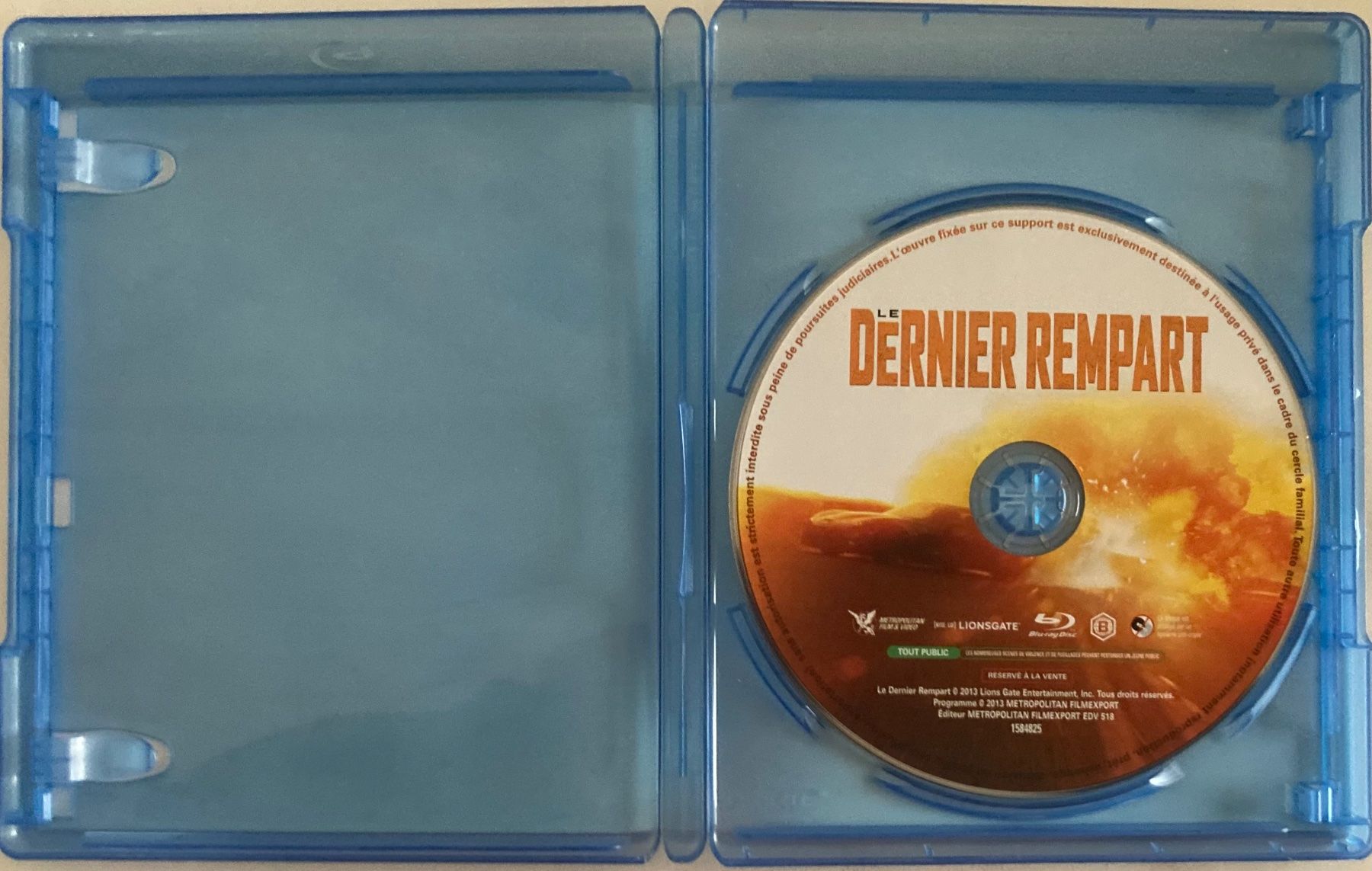 Tutti i DVDs: ARNOLD SCHWARZENEGGER - LE DERNIER REMPART – Usato da Poliez-Pittet venduto da Newtown-Records 2