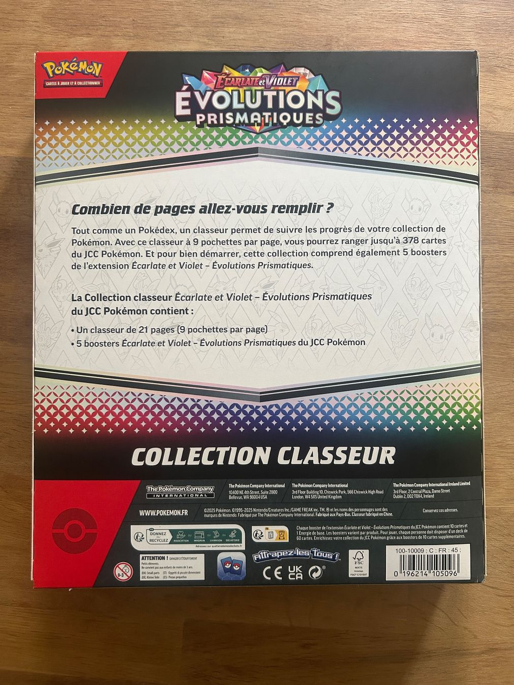 Pokémon Carte collezionabili: Pokémon Bundle + Collection Classeur EvolutionPrismatique FR – Nuovo e nell'imballaggio originale da Montet (Broye) venduto da Noham-Shop 1