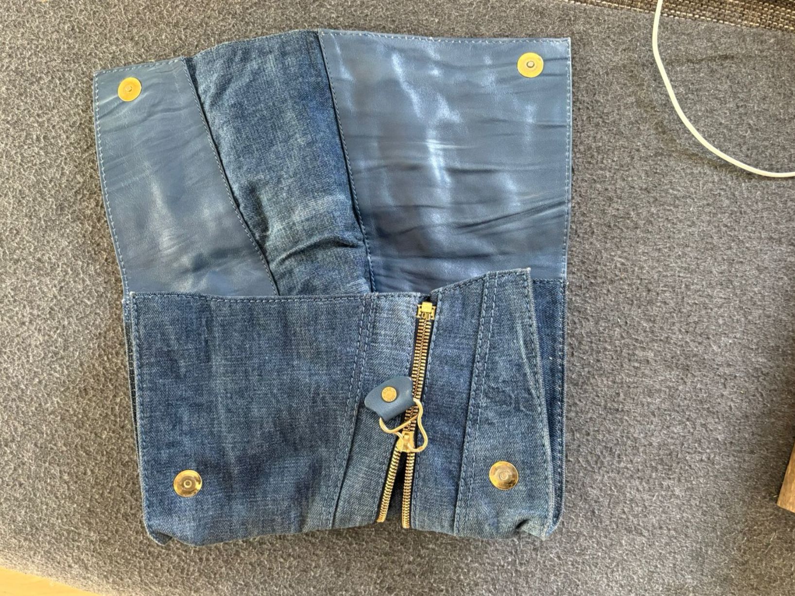 Jimmy Choo Borse da donna: Jimmy Choo Clutch - Denim/Leder – Usato da Däniken SO venduto da Maria_F 4