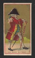 Chromo litho Muris denrées coloniales: UN BEAU SUISSE (1896)
