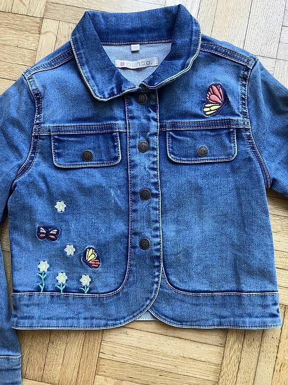 Giacche & Cappotti: Jeans Jacke A Punto Gr. 116 – Usato da Zollikon venduto da CorViv 1