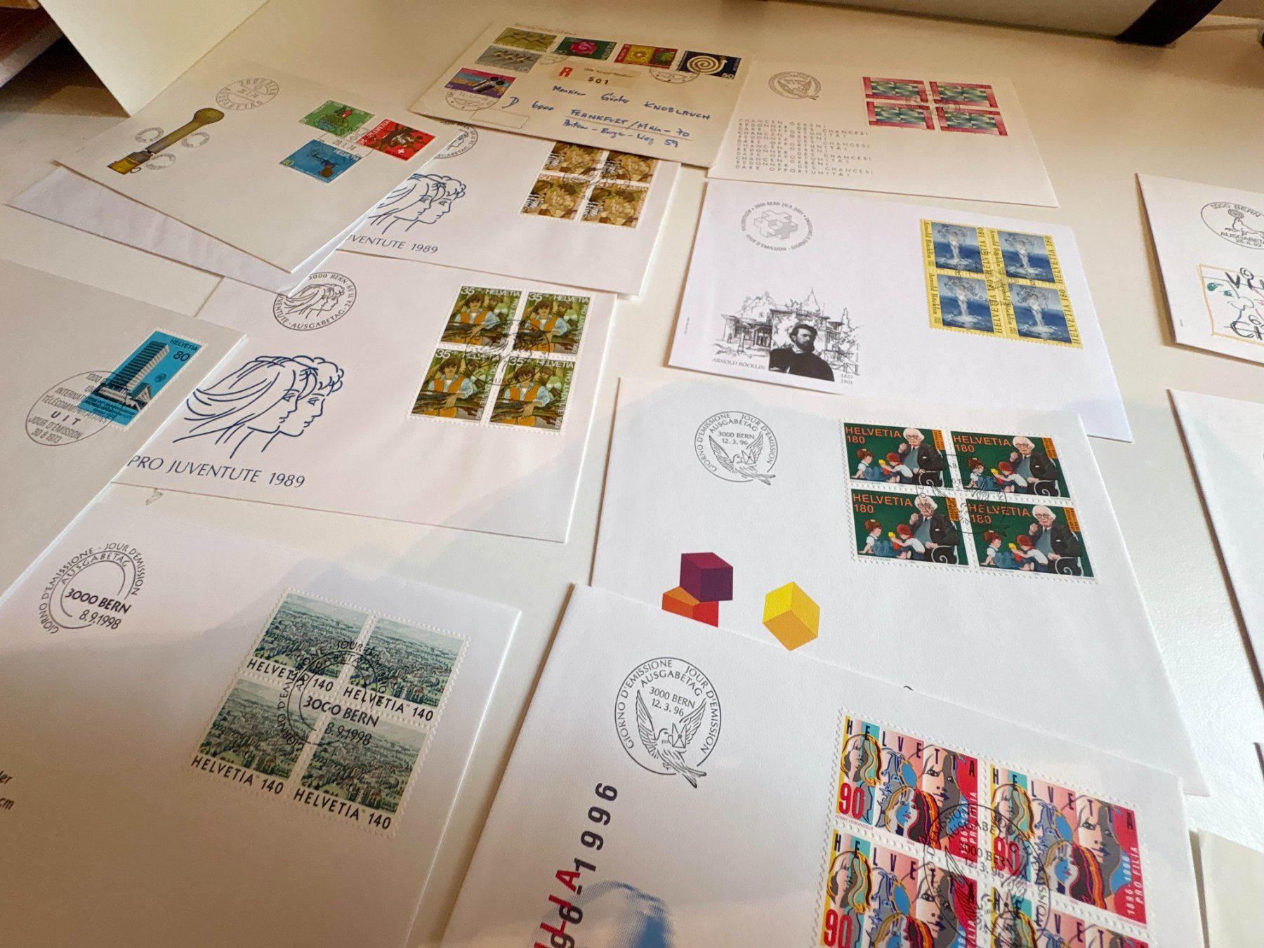 Tutti i francobolli: FDC HELVETIA LOT – Usato da Riva san vitale venduto da abd_p86k 4