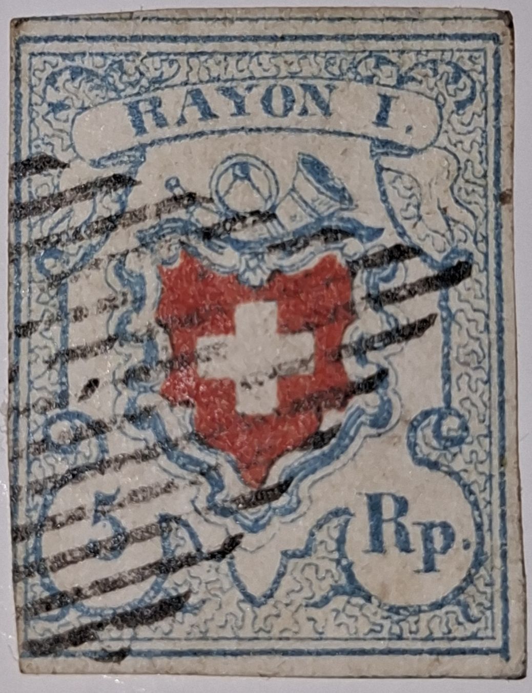 Tutti i francobolli: Rayon Typ 27 C1 - RO Kat. 200.- – Usato da Balgach venduto da SIMEON27