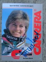 ARIANA EHRAT (CH) SKISTAR HANDSIGNIERT TOP AK