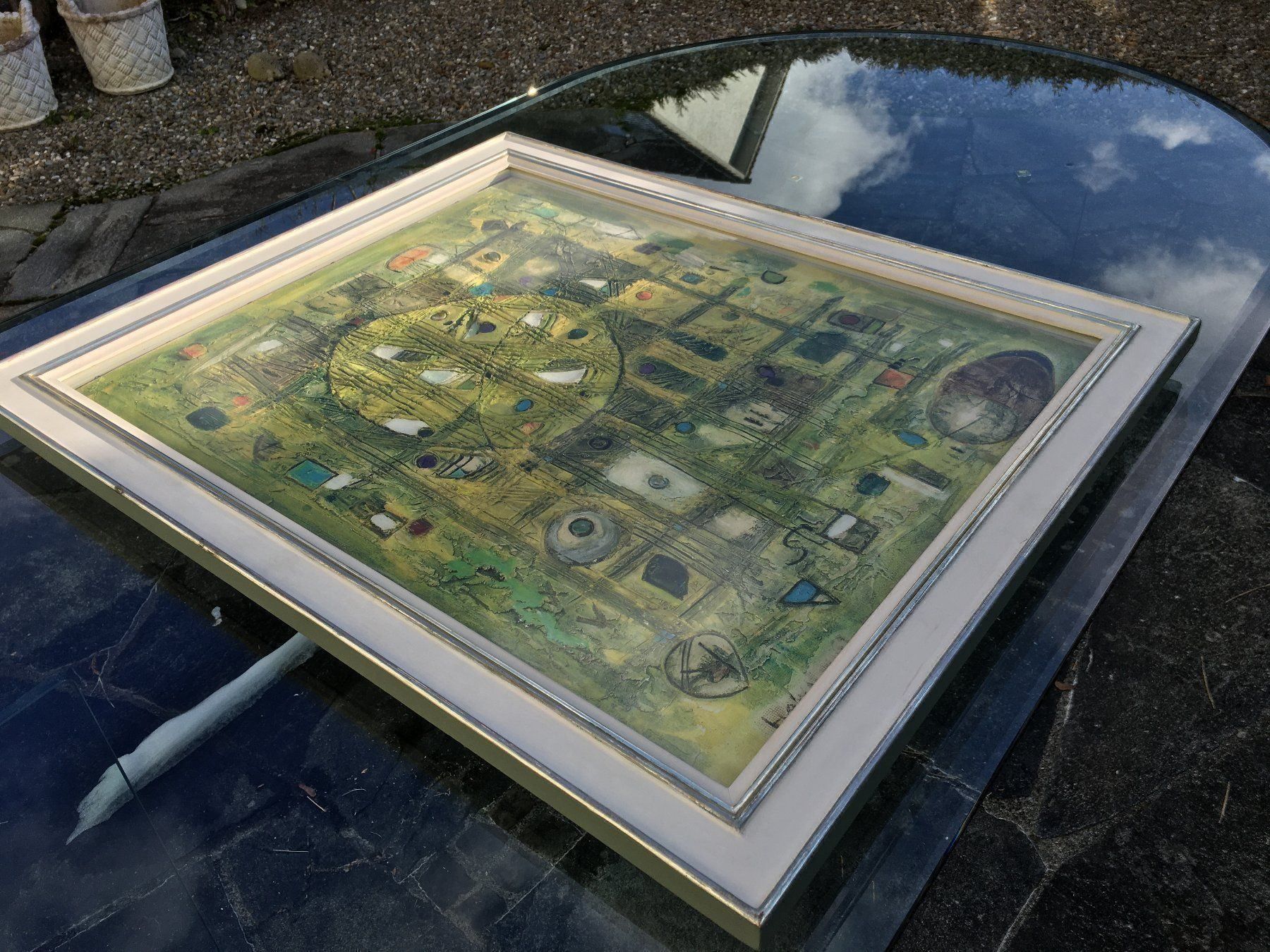 Gemälde: Abstrakter Modernismus  (1969) – Gebraucht aus Männedorf von acg_zurich 3