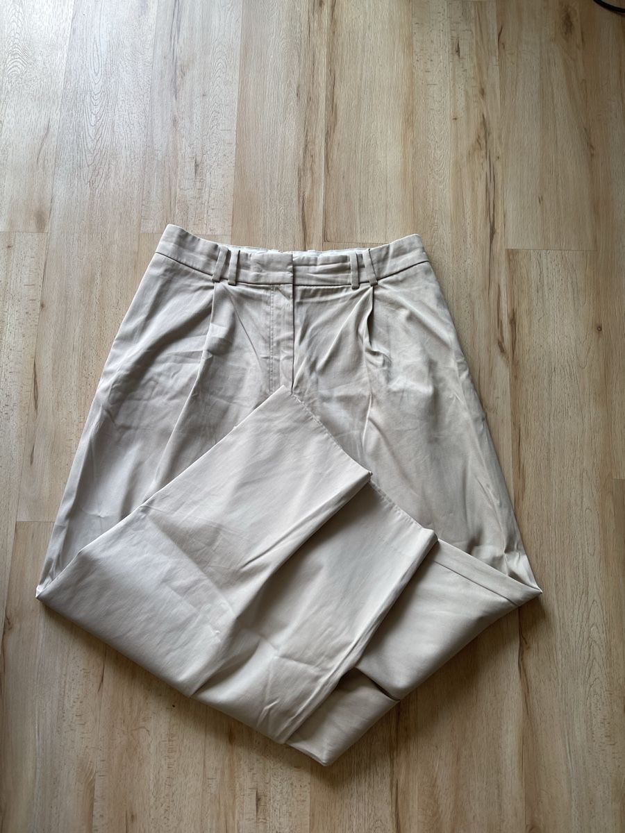 Cos Pantaloni: Pantalon large COS beige comme neuf – Nuovo (secondo la descrizione) da Kloten venduto da Vermicelles 2