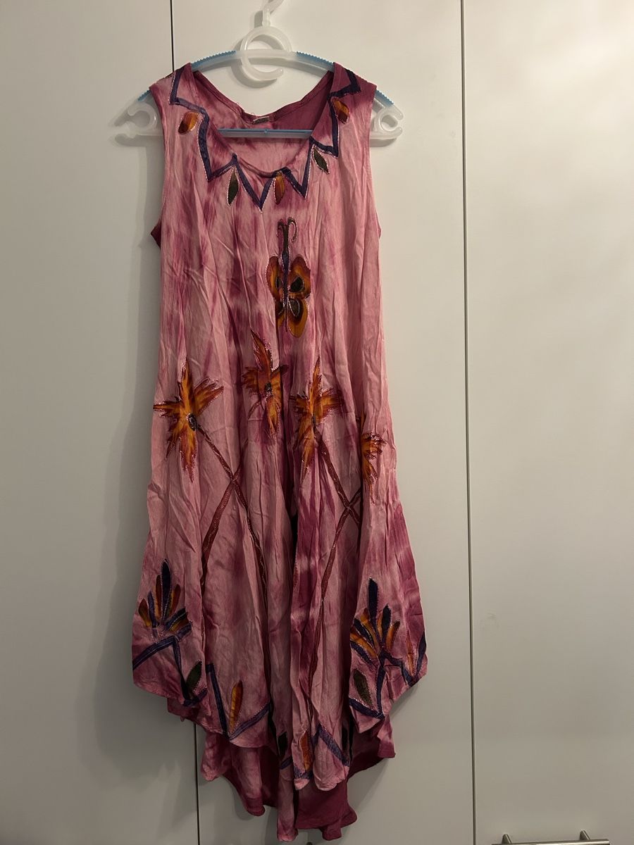 Vestiti: Kleid pink gemustert Grösse Free Size Viskose – Nuovo (secondo la descrizione) da Zürich venduto da robbii13