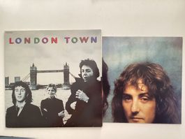 Wings LP - London Town (mit Poster)