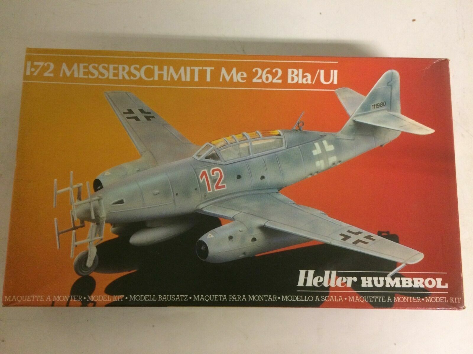 Heller Kit di modellismo & Modellini statici: plastic model kit 1/ 72  Heller 80233 Messerschmitt Me 262 b – Nuovo e nell'imballaggio originale da Vezia venduto da Aquarius_Age 1
