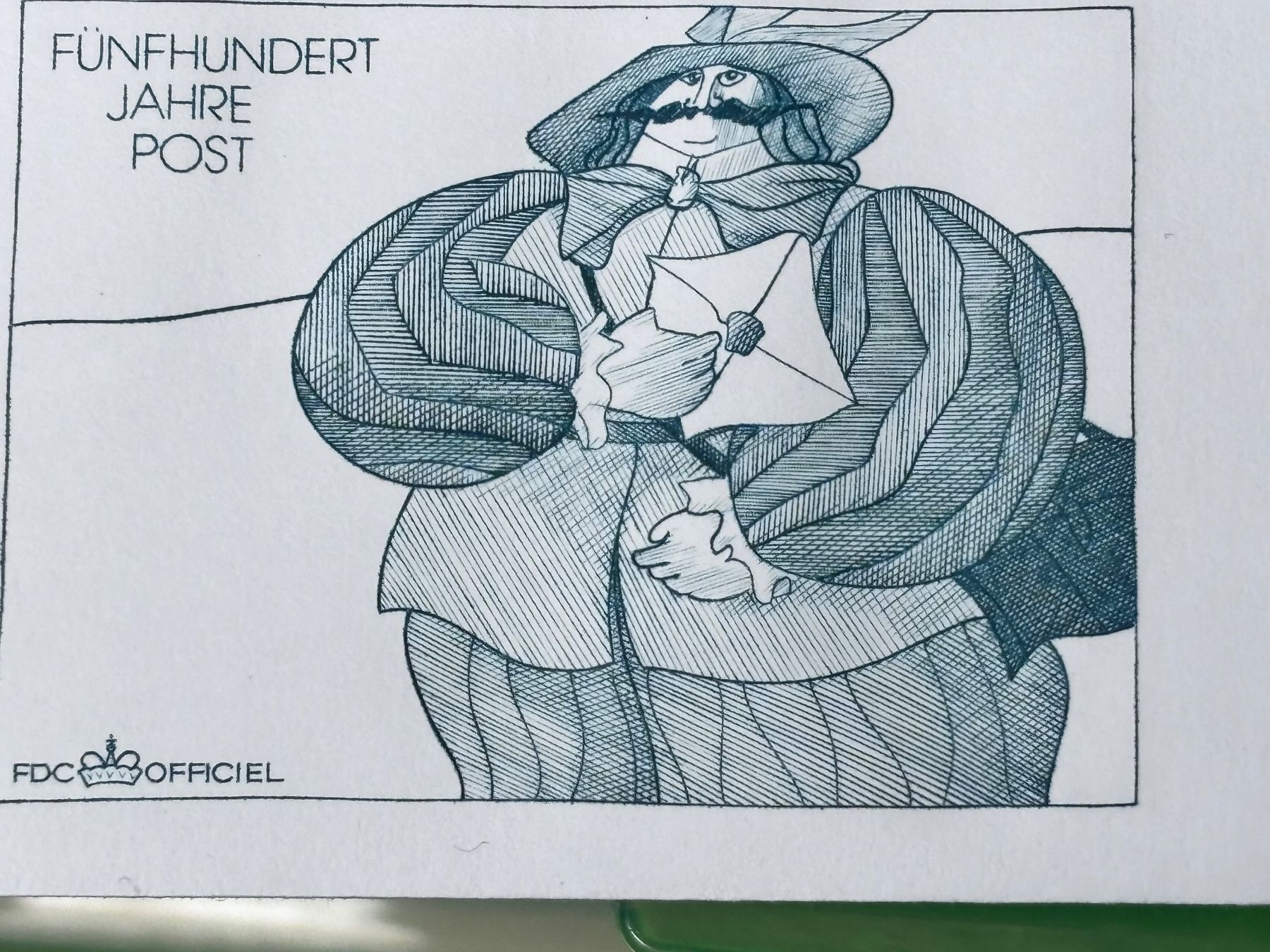 Tutti i francobolli: Liechtenstein Briefmarken FDC 1990, 500 Jahre Post – Nuovo (secondo la descrizione) da Zürich venduto da engebrunau 2