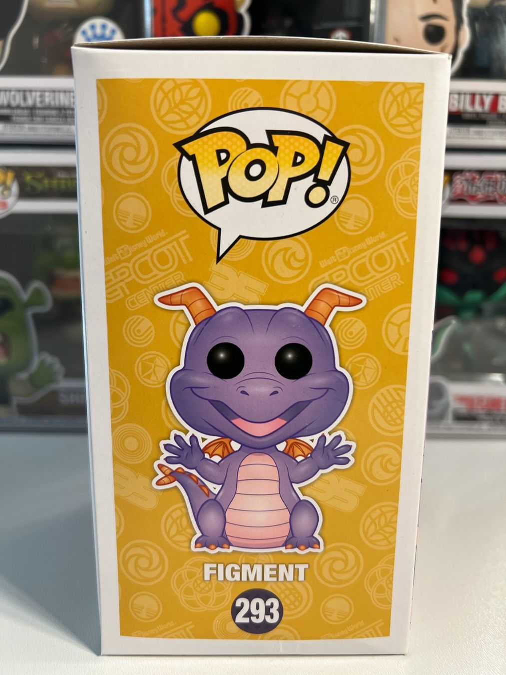 Funko Statuette: Funko POP! Disney Parks Epcot 35 Figment Edition Limitée – Usato da Le Mouret venduto da perfectbijou 1