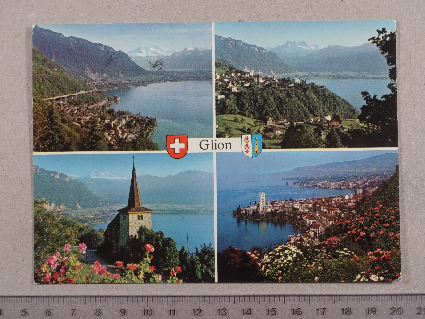 Ansichtskarten: Glion / Montreux – Gebraucht aus Lenzburg von fh1