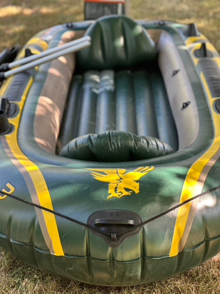 Barche: Intex Seahawk 3 Schlauchboot inkl. Paddel, Luftpumpe. – Usato da Hausen am Albis venduto da Upright01 3