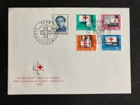 Schweiz 1963 Satz Pro Patria Rotes Kreuz ill. Ersttagsbrief