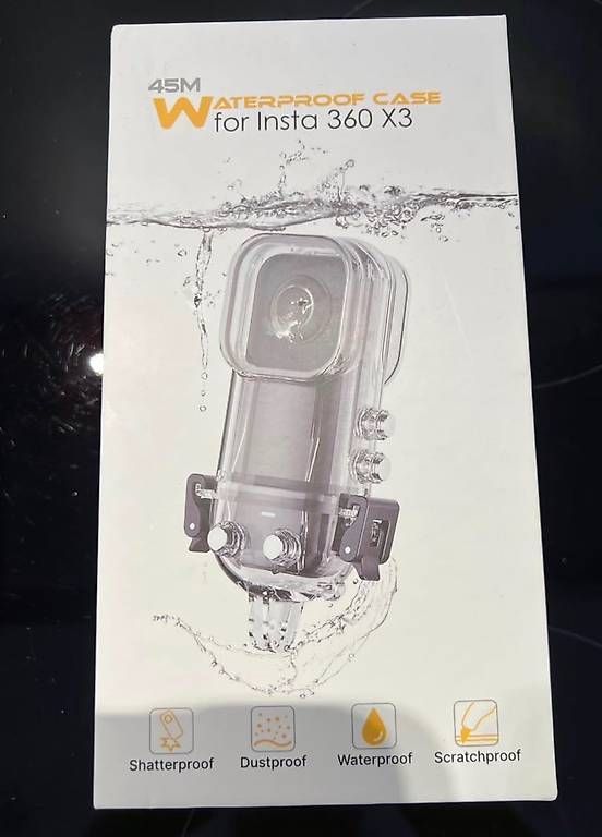 Lampade & Macchine fotografiche: Boîtier de plongée invisible pour Insta360 X3 – Usato da Grandvaux venduto da taniapittet 1