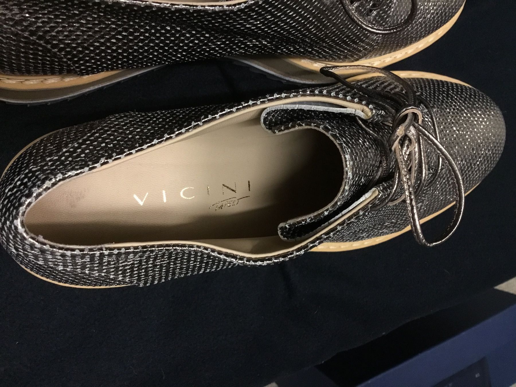 Scarpe da donna: Vicini Schuhe gold - Grösse 41 – Usato da Steinhausen venduto da tru787 2