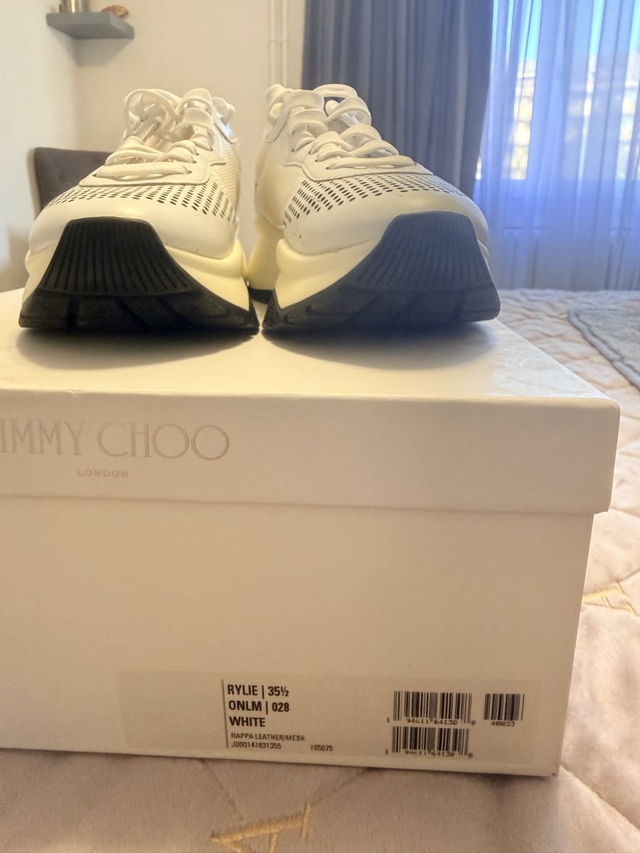 Jimmy Choo Scarpe da donna: Jimmy Choo sneakers white – Usato da Genève venduto da iri_f78b 4