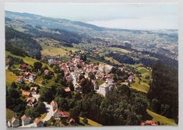 Flugaufnahme Walzenhausen, Blick zum Bodensee