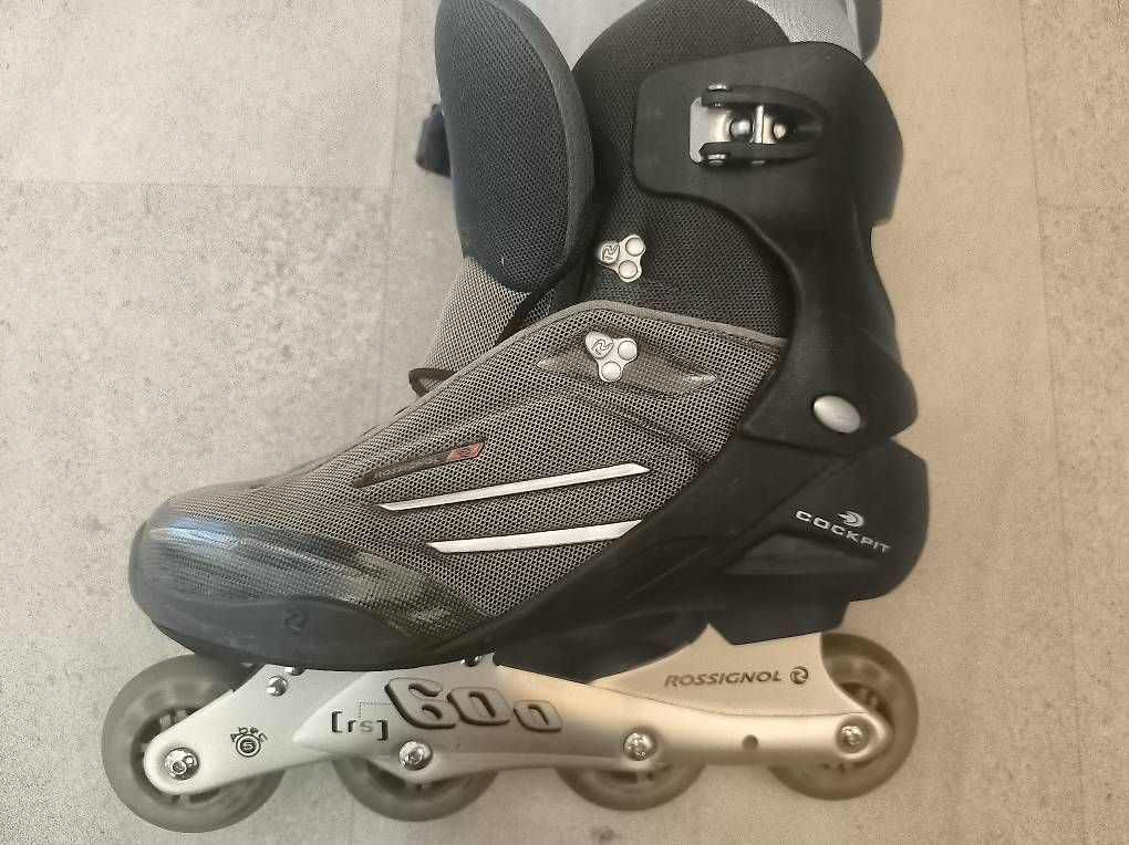 Pattini in linea & Pattini a rotelle: Roller Rossignol, protection Salomon – Usato da Ecublens VD venduto da mor_lqc5 2