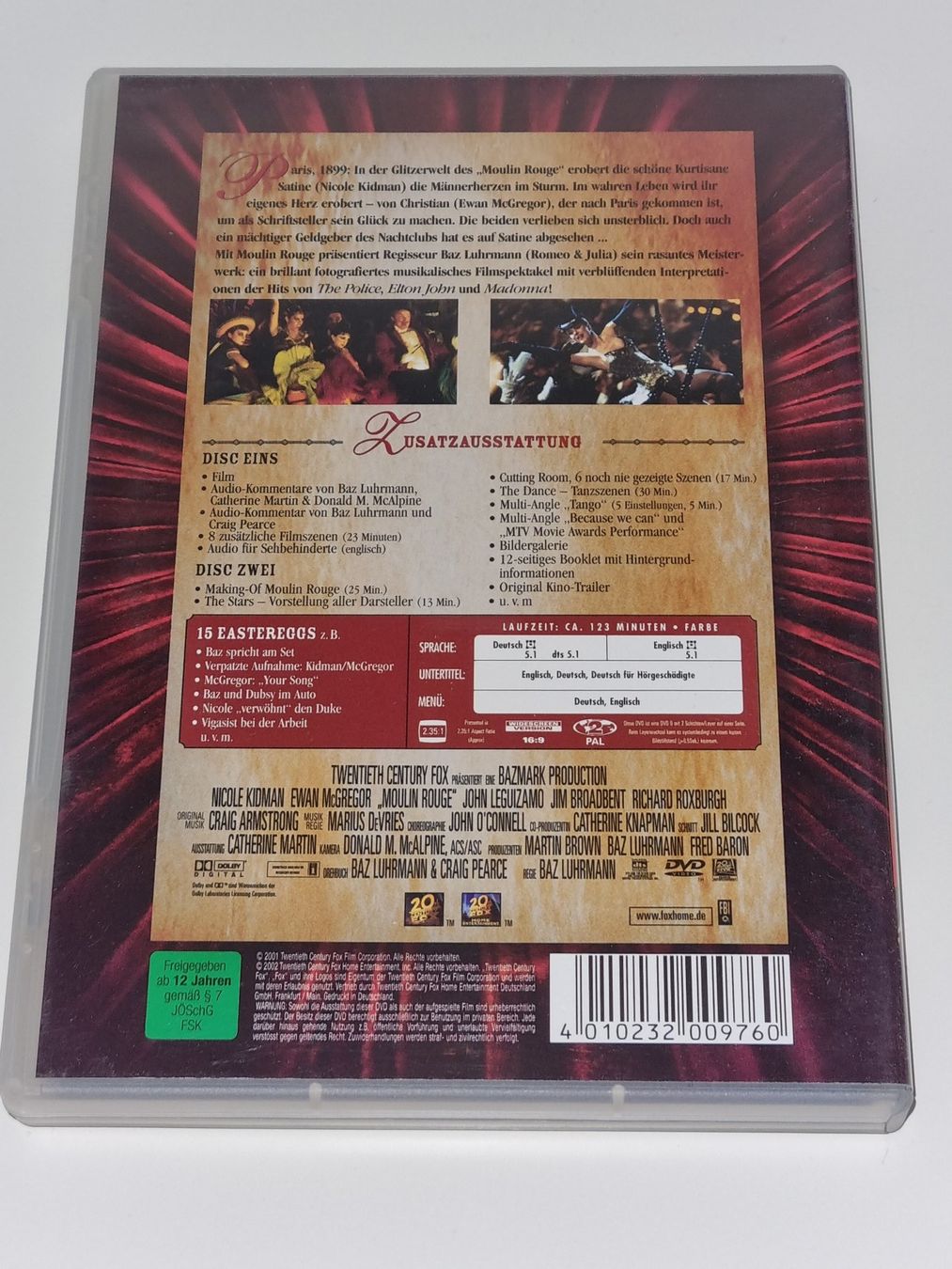Alle DVDs: DVD: Moulin Rouge (2 Discs) – Gebraucht aus Ehrendingen von Thomas_2 1