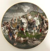 Porzellanfabrik Langenthal Sammelteller "700 Jahre Schweiz"