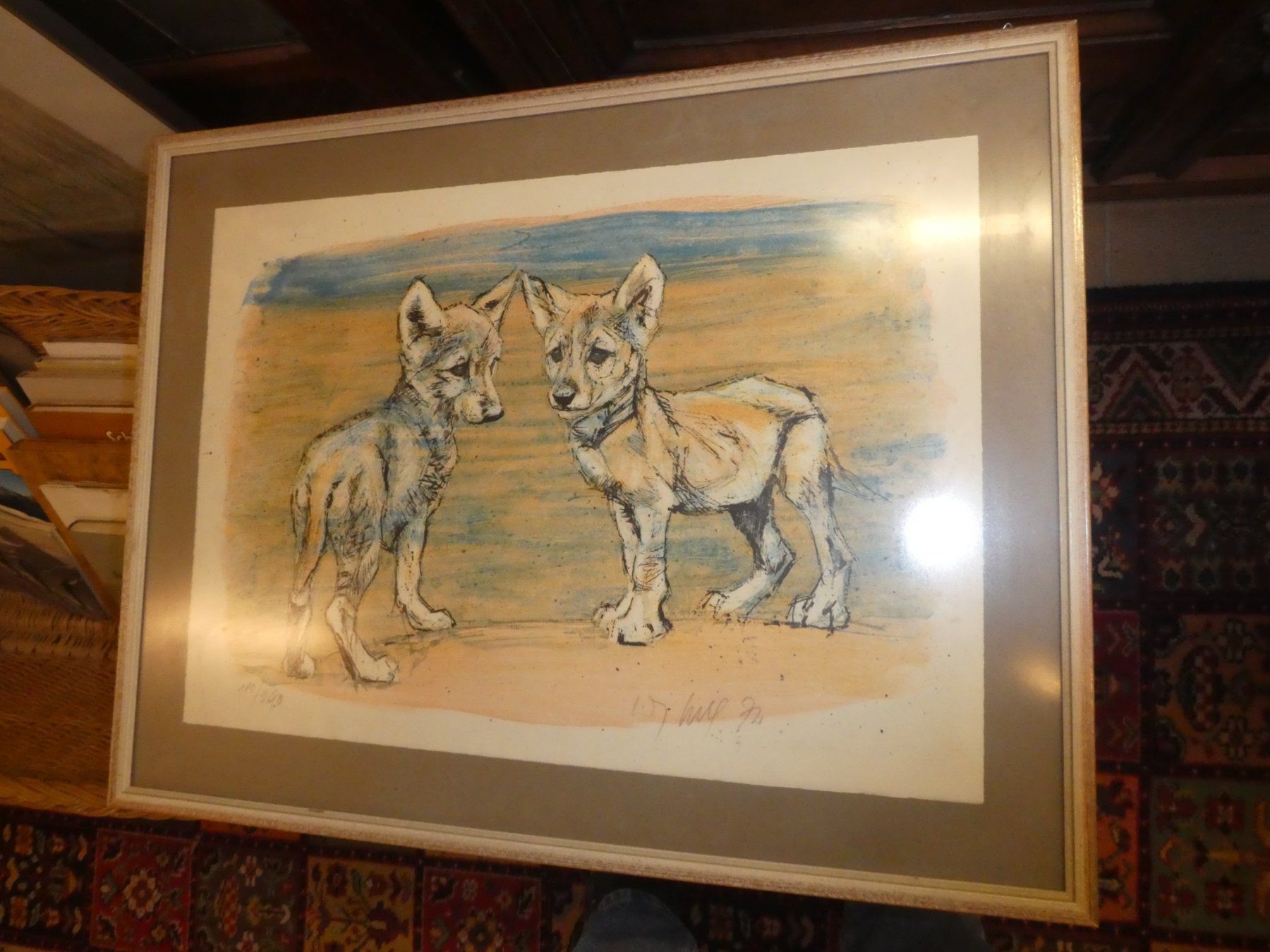 Grafica & Litografie: Lithobild von Hug . 64 x 50 – Usato da Chur venduto da Diversico2010