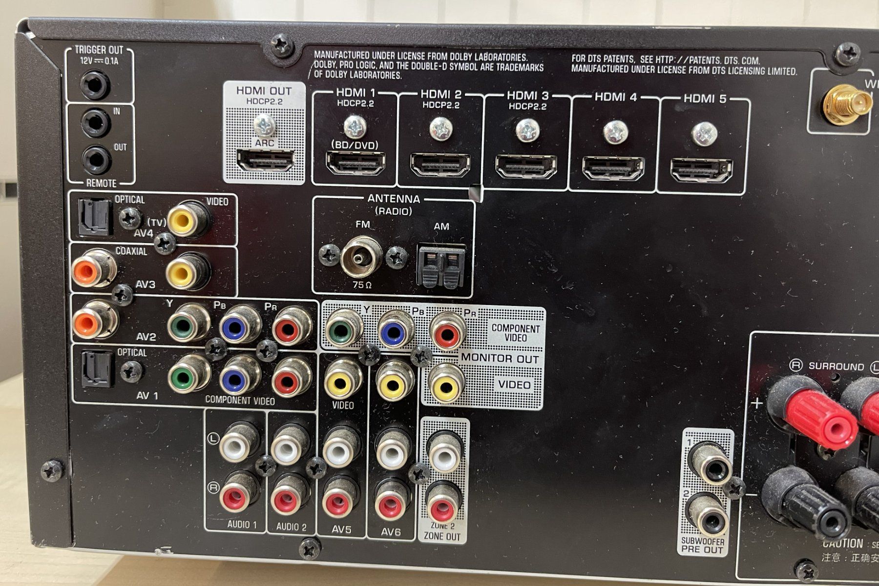 Yamaha Receiver: Yamaha AV Receiver - RX-A750 AVENTAGE – Gebraucht aus Oftringen von Vucki 4