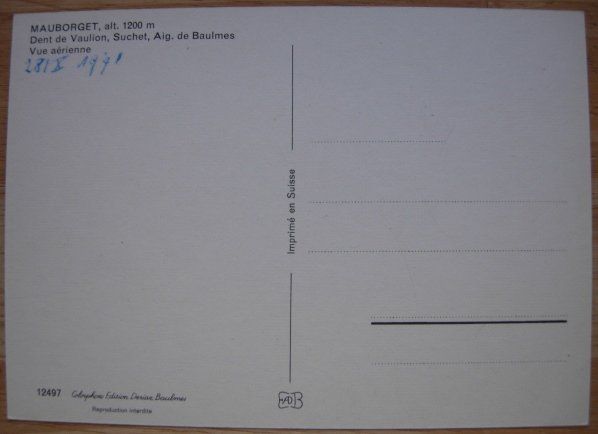 Cartoline postali: Ansichtskarte ungelaufen - Mauborget – Usato da Dübendorf venduto da rumpumpel 2