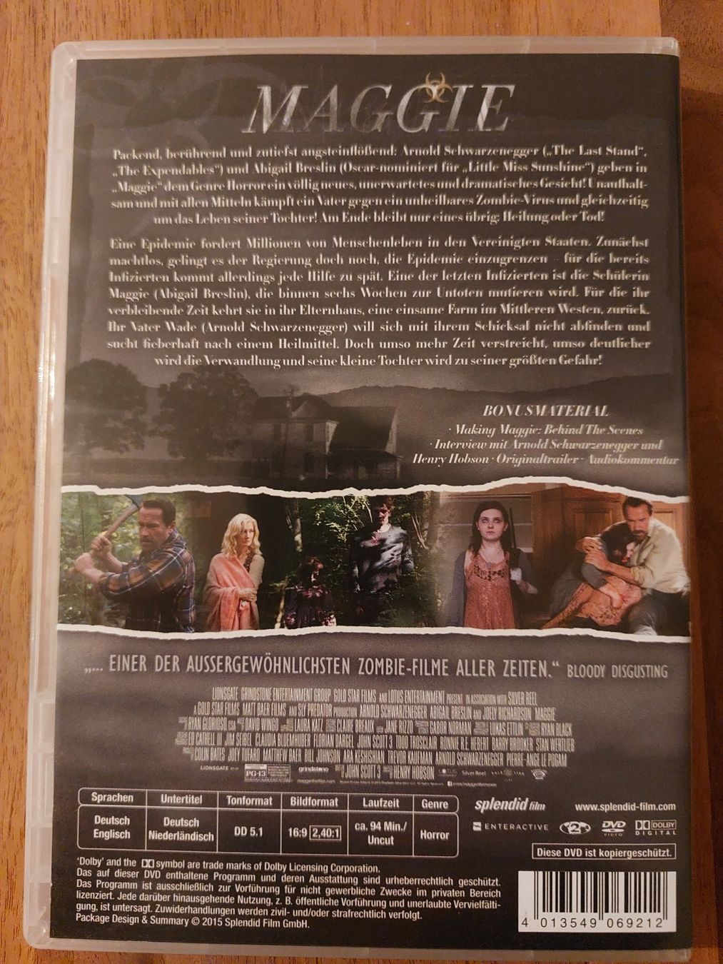 Tutti i DVDs: DVD - Maggie – Usato da Rheinfelden venduto da FilmAuktion 1