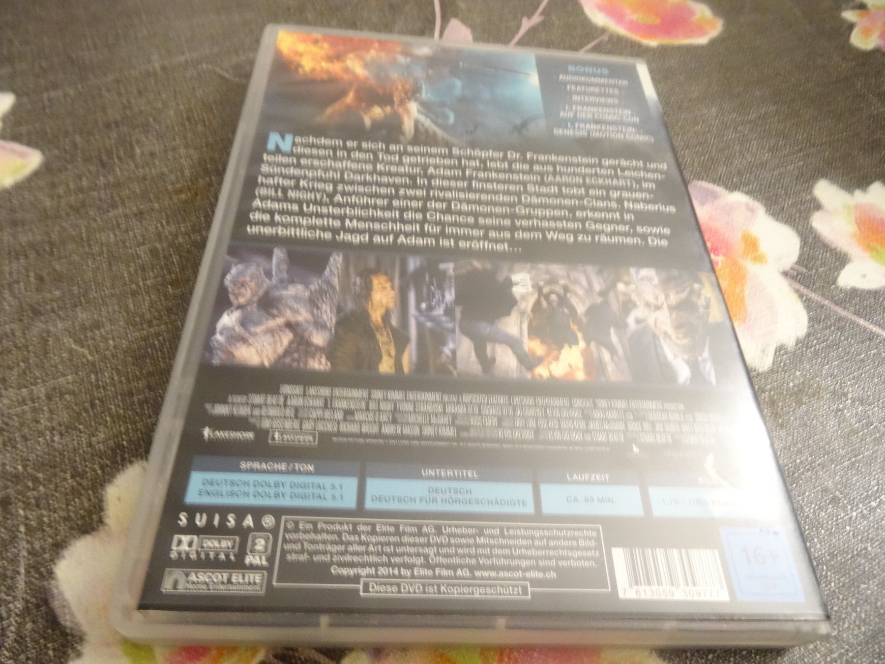 Tutti i DVDs: I, Frankenstein DVD – Usato da Olten venduto da Disc-Verkauf 2