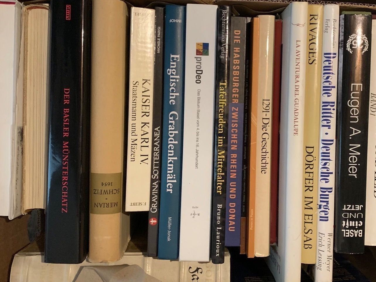 Bücher: Lot 20 Bücher Geschichte Mittelalter – Gebraucht aus Riehen von MaestroImperatore