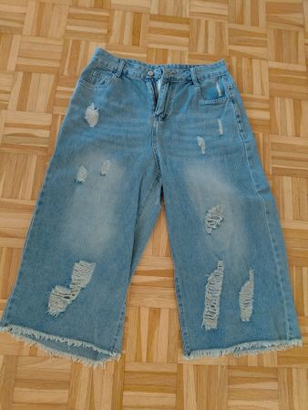 Neue Damen jeans 7/8 gr M