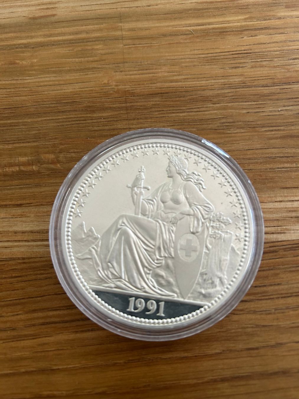 Tutti le monete: 5 Unzen Silbermünze – Usato da Oey venduto da kuHH33