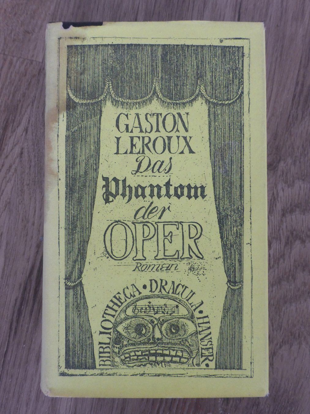 Libri: Das Phantom der Oper Leroux Bibliotheca Dracula Hanser – Usato da Zumikon venduto da psisound