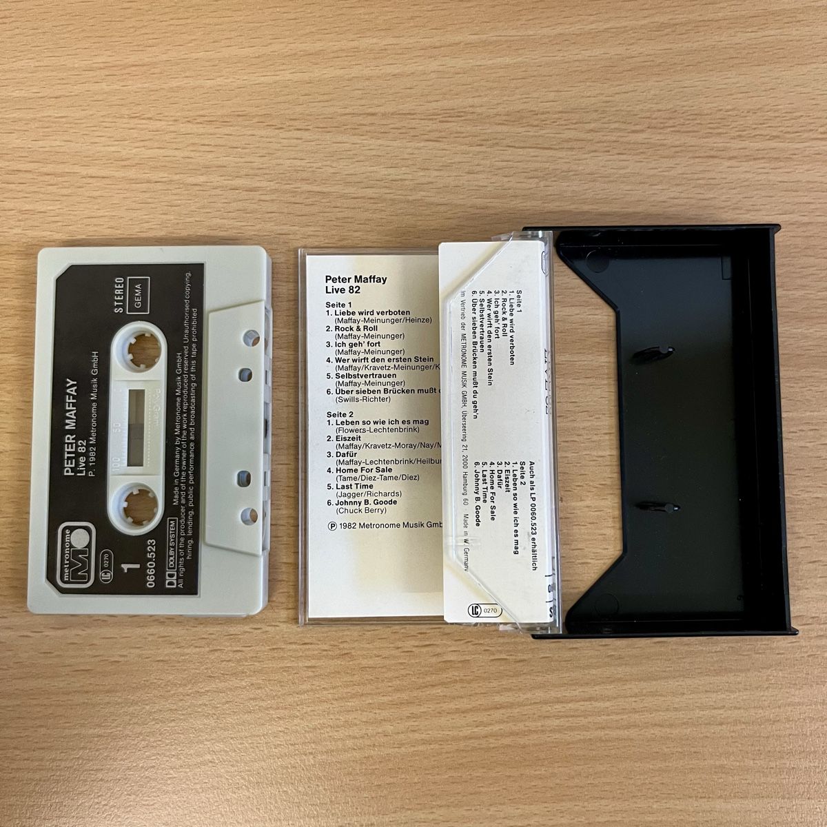 Kompaktkassetten: Peter Maffay - Live '82 – Gebraucht aus Amlikon-Bissegg von riestig 1
