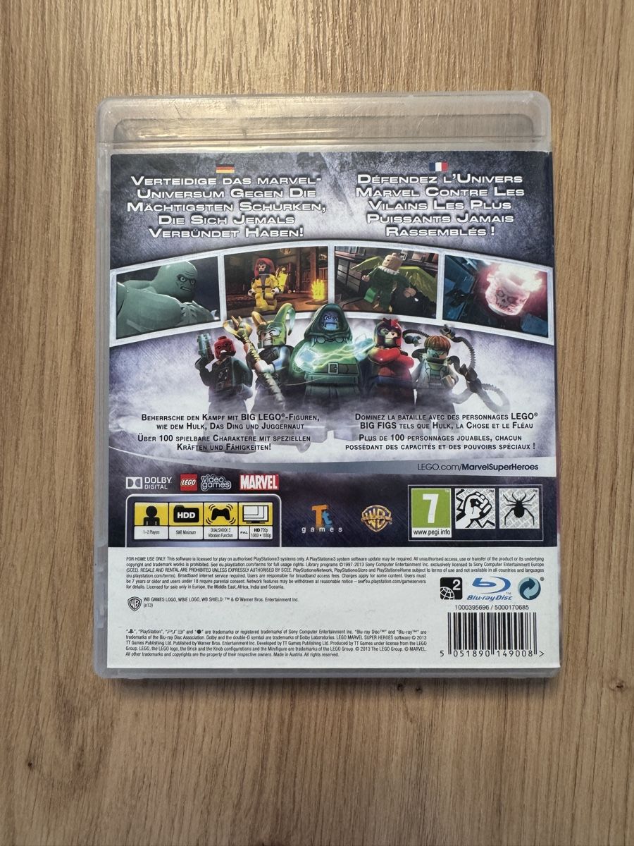 Sony Jeux: PS3 Lego Marvel Super Heroes Spiel  – D'occasion à Biberist par etesummer 1