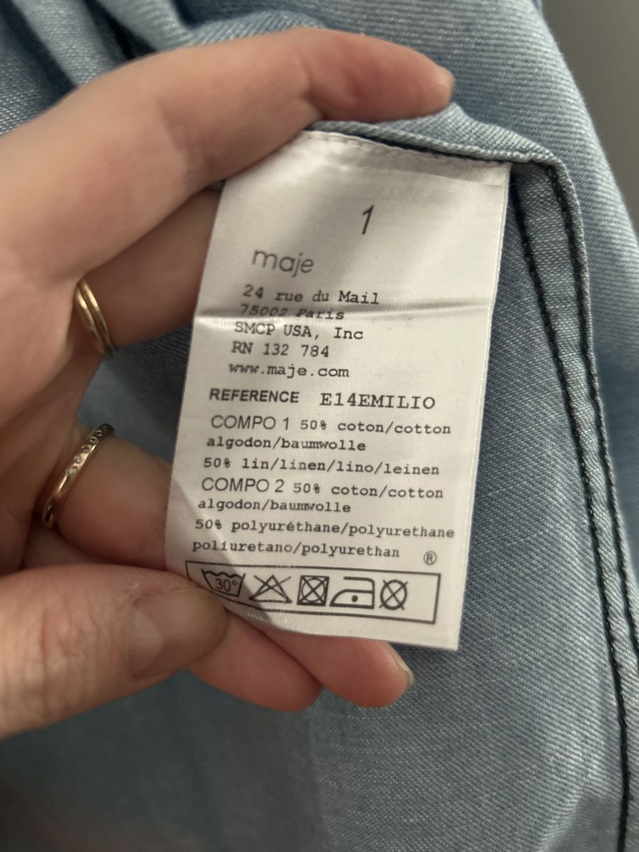 Maje Blusen: Maje Bluse – Gebraucht aus zürich von gettingridofstuff 2